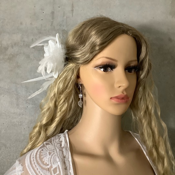 🌸 3PC PENDANT GEMSTONE NECKLACE LEAF EARRINGS RING MOONSTONE BUNDLE SET SILVER - Picture 11 of 12